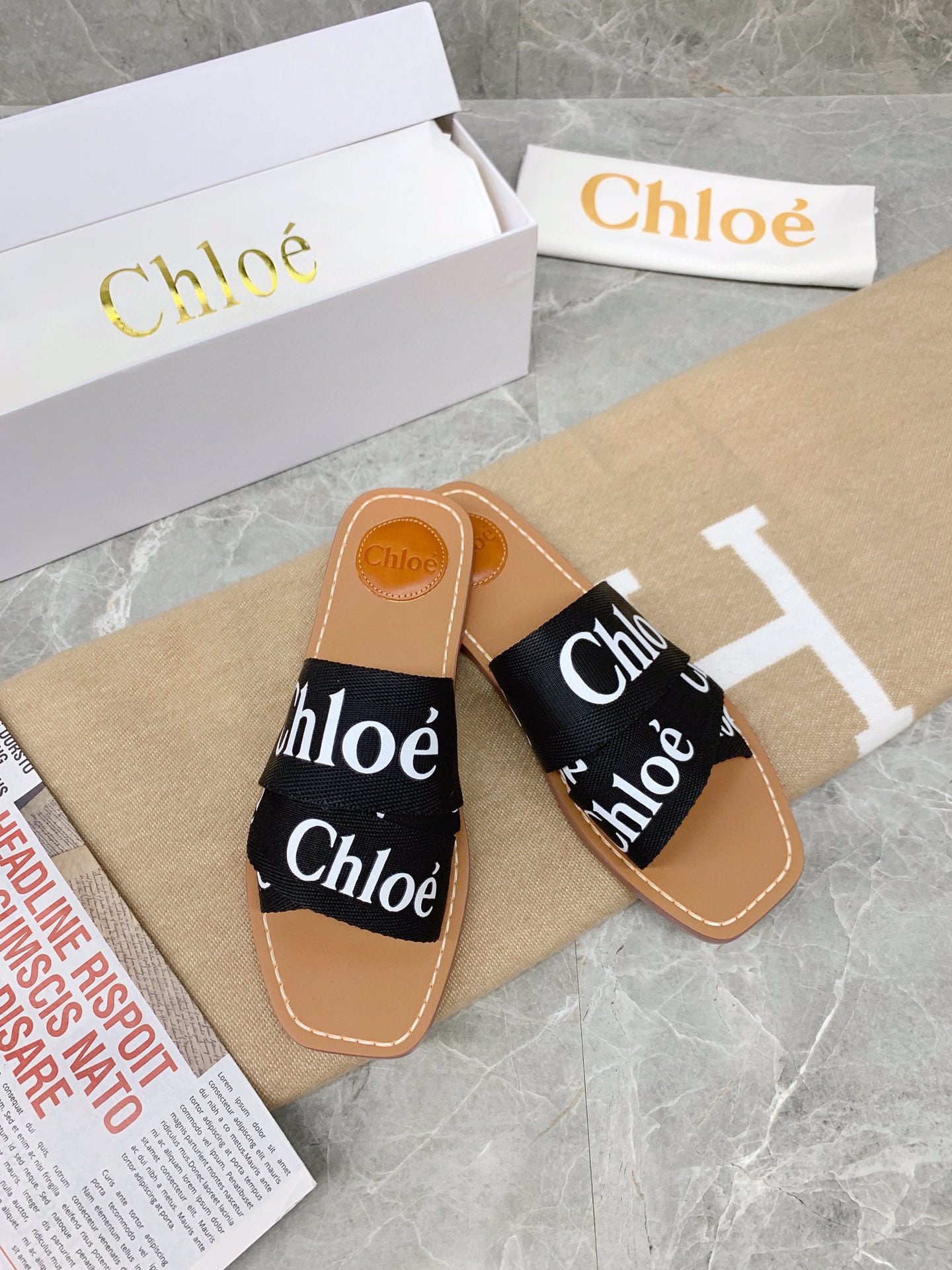 Black Sandals