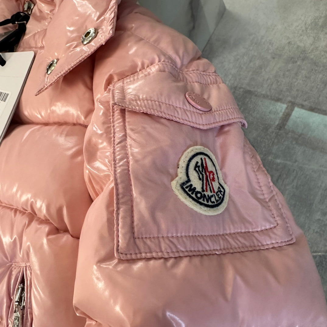 KIDS HIGH SHINE DOWN COAT- PINK