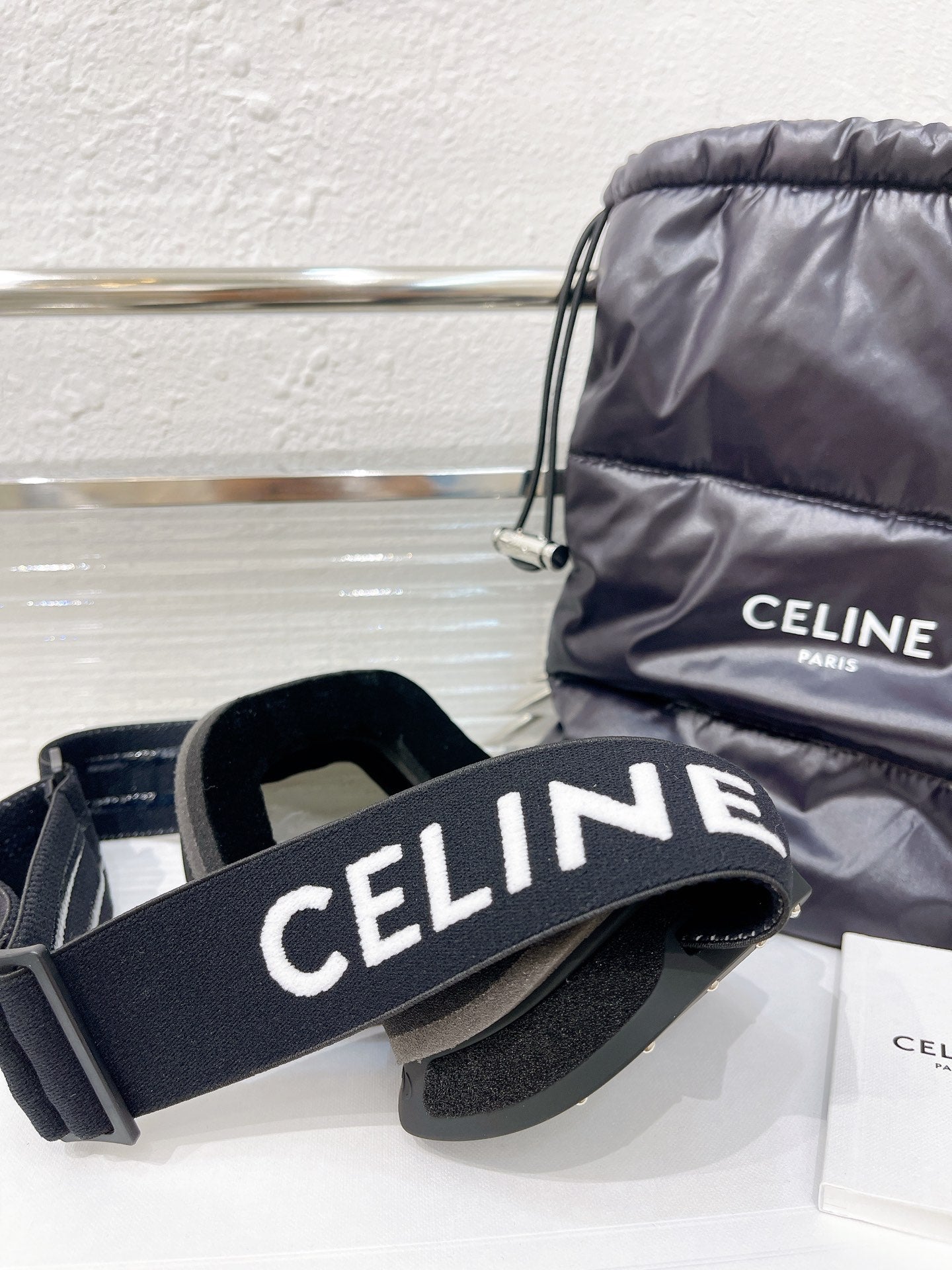C Black Ski Goggles