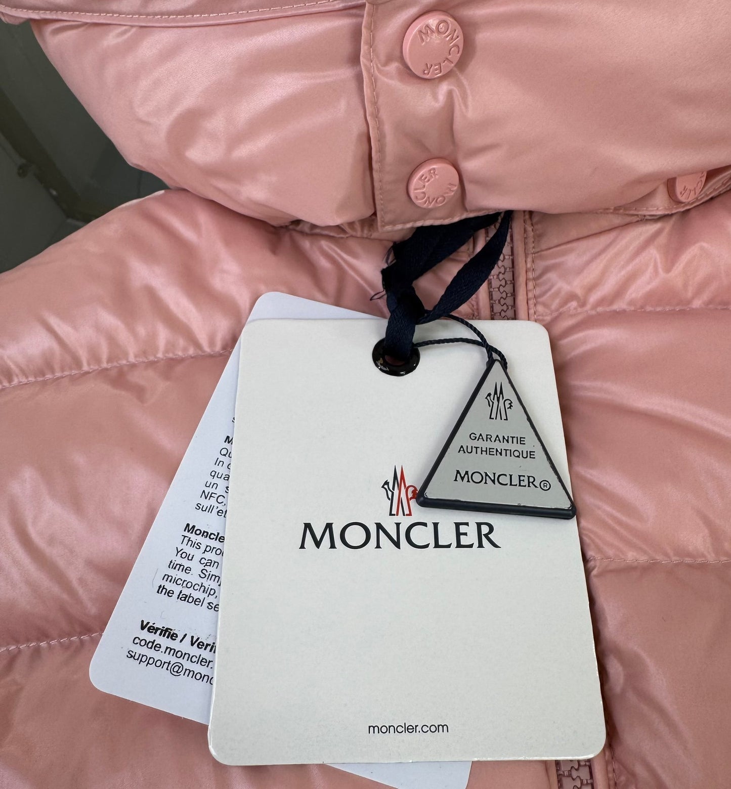 KIDS DOWN BODY WARMER - PINK