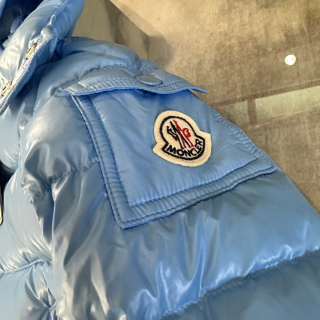 KIDS HIGH SHINE DOWN COAT- BLUE