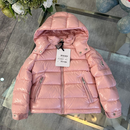 KIDS HIGH SHINE DOWN COAT- PINK
