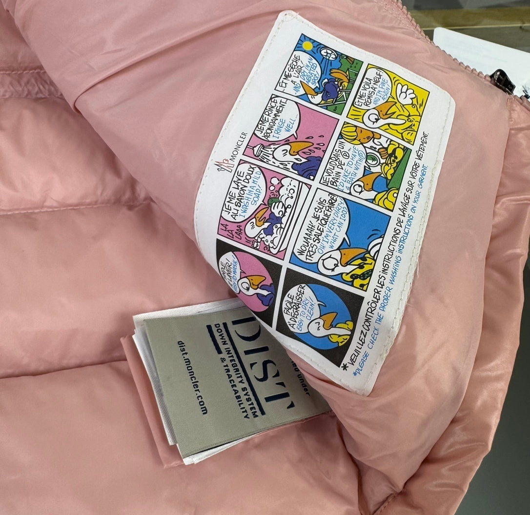 KIDS DOWN BODY WARMER - PINK
