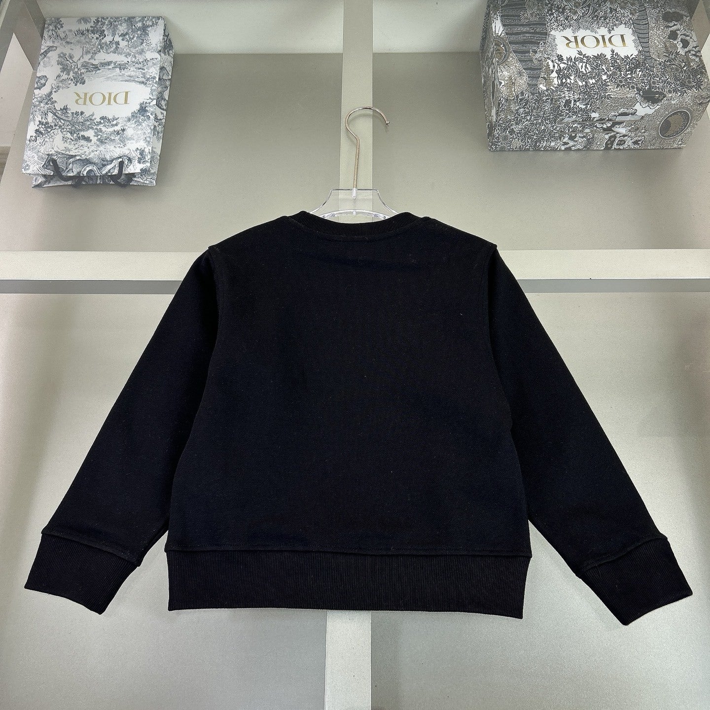 KIDS BLACK WHITE LOGO JUMPER (MULTI COLOUR SELECT)