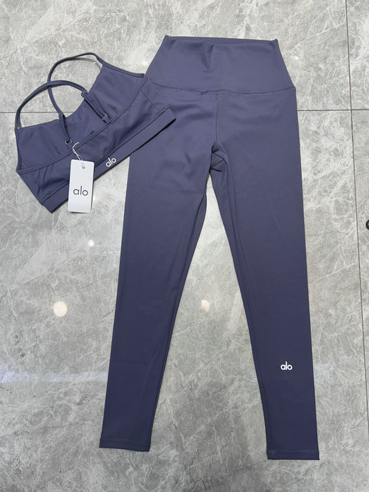 A Active Leggings Set Blue