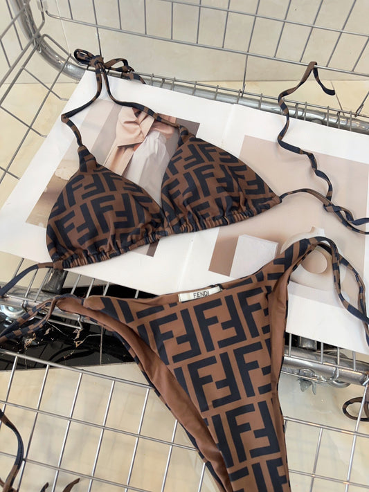 FF Black & Brown Bikini