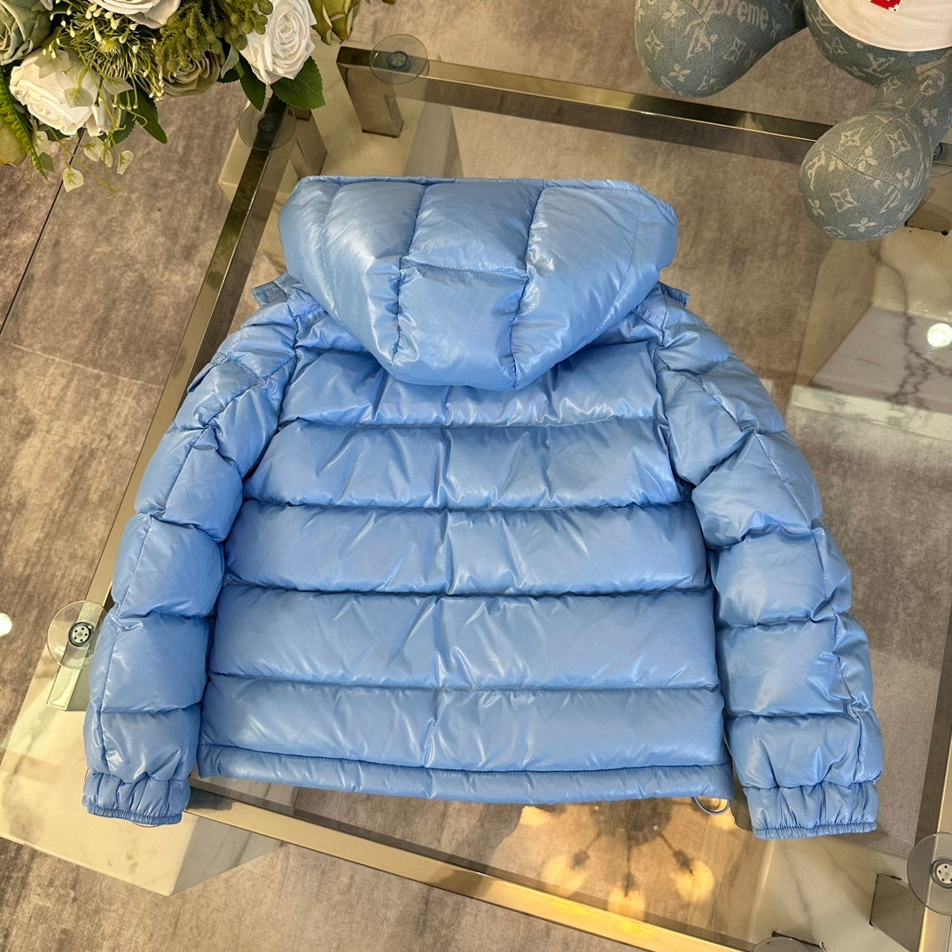 KIDS HIGH SHINE DOWN COAT- BLUE