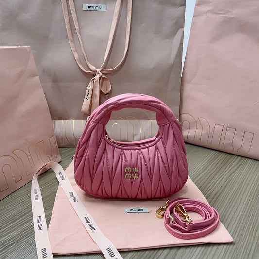 MM Clutch Handbag Pink