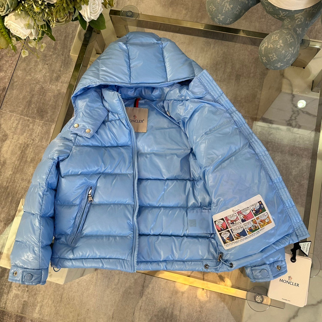 KIDS HIGH SHINE DOWN COAT- BLUE
