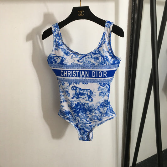 D Blue Swimsuit