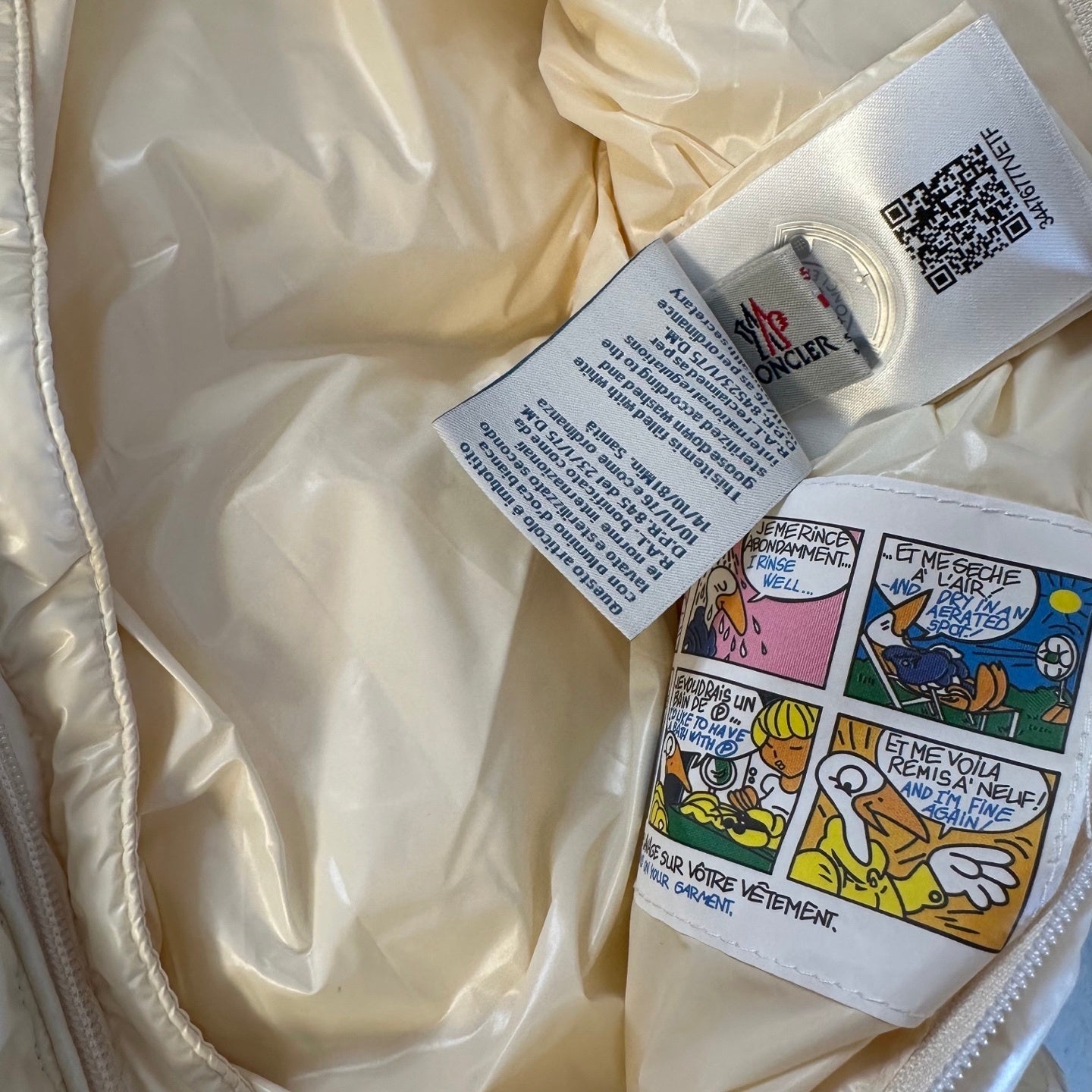 KIDS SNOWSUIT - CREAM